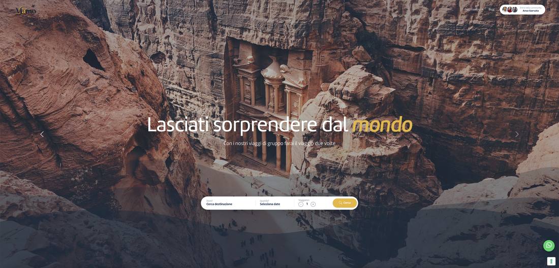 Viamo — Home con viaggi di gruppo